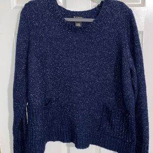 Navy blue sweater